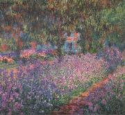 Claude Monet The Artist's Garden at Giverny oil painting